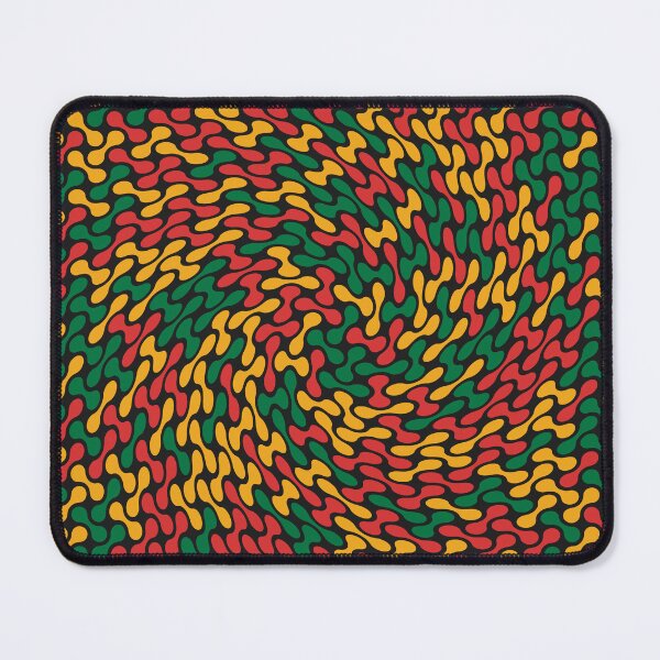 Item preview, Twisted Metaballs Pattern (Rasta Colours) designed and sold by John Uttley.