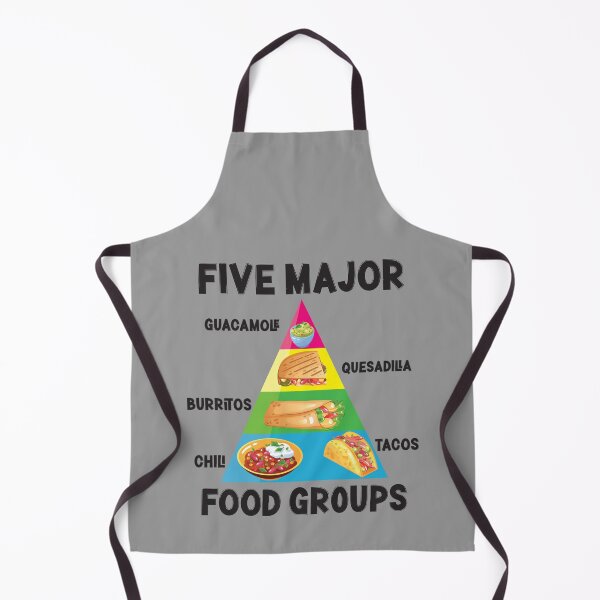 Item preview, Mexican Food Lover Tacos Burritos Chili Major Food Groups Pyramid designed and sold by CharJens.
