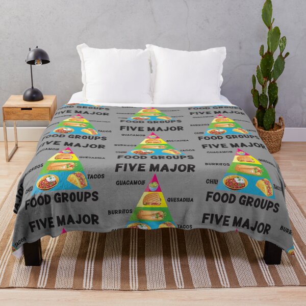 Item preview, Mexican Food Lover Tacos Burritos Chili Major Food Groups Pyramid designed and sold by CharJens.