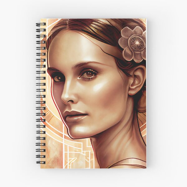 Artikelvorschau, Portrait of Natalie Portman entworfen und verkauft von MadeByHaresShop.