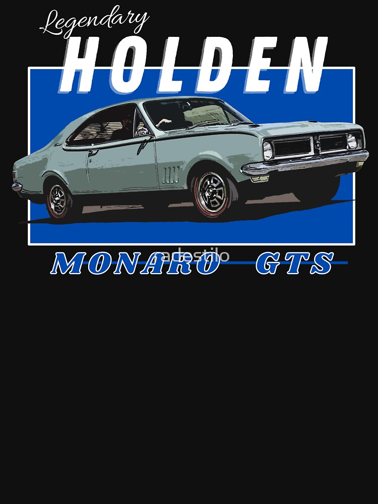 Thumbnail 7 of 7, Essential T-Shirt, Legendary Holden Monaro GTS HG designed and sold by radestilo.