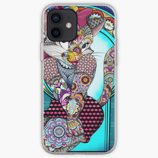 Tattooed Lucky Cat iPhone Soft Case