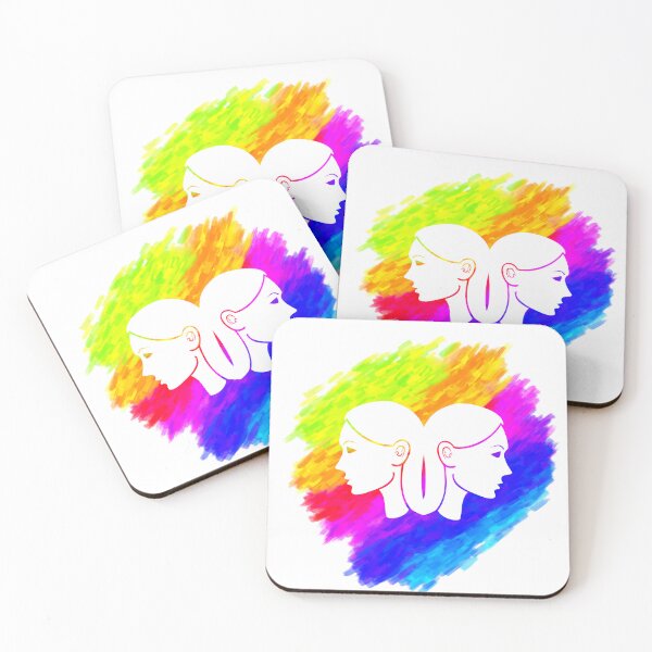 Item preview, Gemini Zodiac Sign on Oil Paint Color Patch  designed and sold by Dewlangrial.