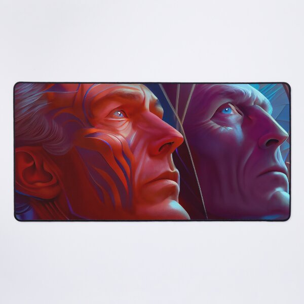 Item preview, Magneto and Charles Xavier fanart designed and sold by MadeByHaresShop.