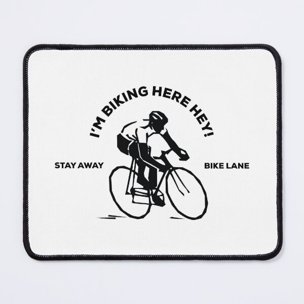 Item preview, I'm biking here hey! designed and sold by define design.