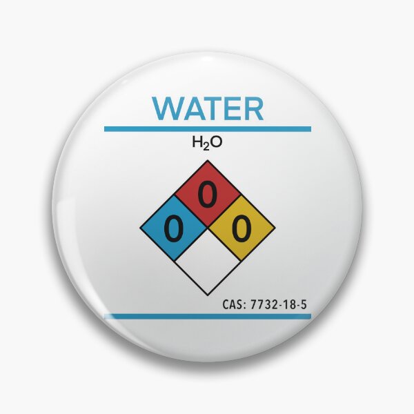 Item preview, Novelty Water Label designed and sold by Science Lab Designs.