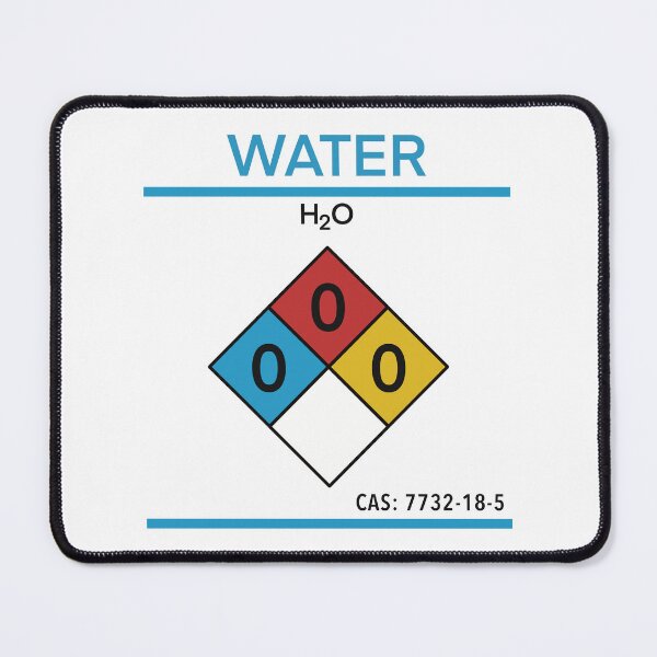 Item preview, Novelty Water Label designed and sold by Science Lab Designs.