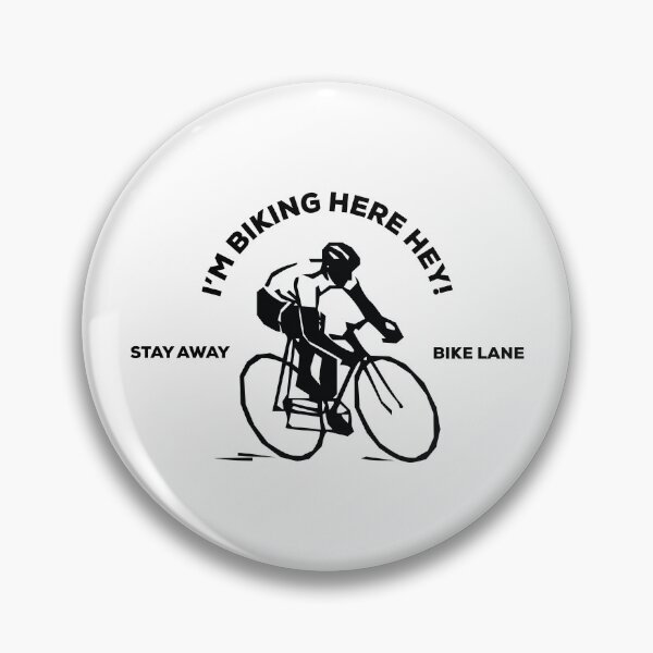 Item preview, I'm biking here hey! designed and sold by define design.
