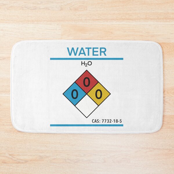 Item preview, Novelty Water Label designed and sold by Science Lab Designs.