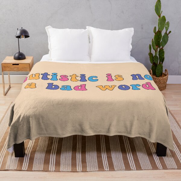 Item preview, autistic is not a bad word designed and sold by retro10.