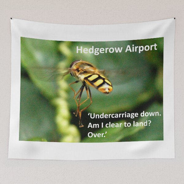 Item preview, Hedgerow Airport-Clear to Land? designed and sold by FrankieLassut.