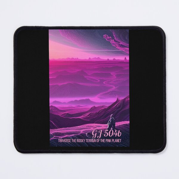 Item preview, GJ 504b - Traverse the Rocky Terrain of the Pink Planet designed and sold by Caregiverology.