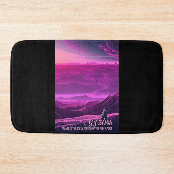 Item preview, GJ 504b - Traverse the Rocky Terrain of the Pink Planet designed and sold by Caregiverology.