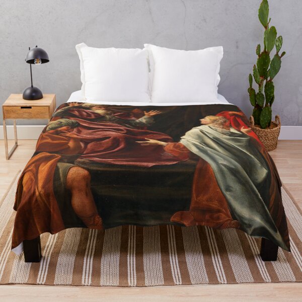 Item preview, Esther before King Ahasuerus | German Art | 18th Century Biblical Art designed and sold by CJET.