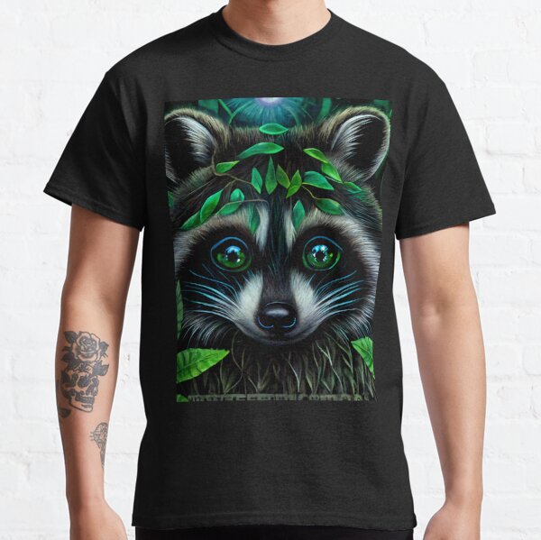 Set of Cartoon Raccoons 02. T-Shirt. – MasterBundles