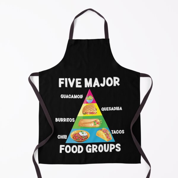 Item preview, Mexican Food Lover Tacos Burritos Chili Major Food Groups Pyramid designed and sold by CharJens.