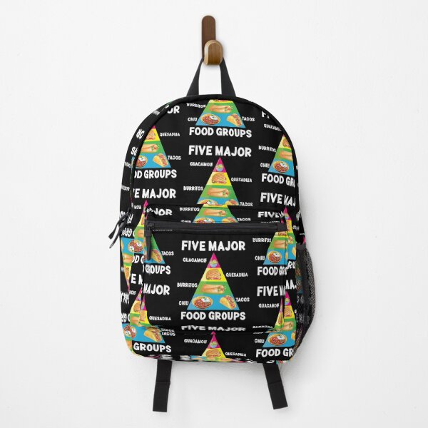 Item preview, Mexican Food Lover Tacos Burritos Chili Major Food Groups Pyramid designed and sold by CharJens.