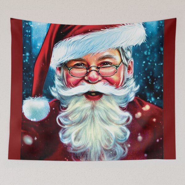 Item preview, christmas next day delivery Happy Holidays Santa Claus AI designed and sold by SBlagojevic.