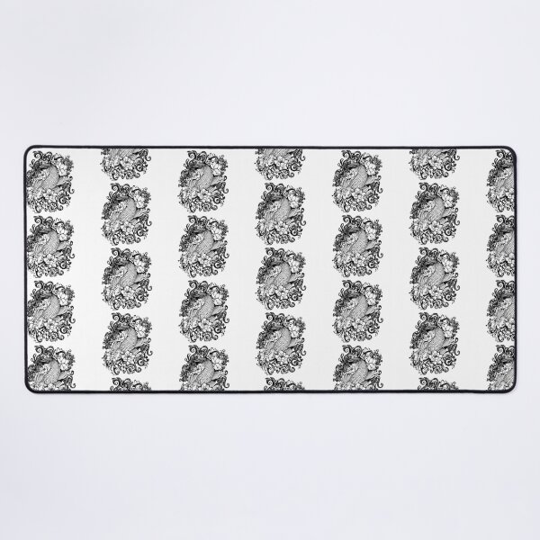 Item preview, Carpa koi black lines designed and sold by IsabelSalvador.