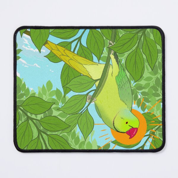 Item preview, Ring-necked parakeet designed and sold by MrMackerel.