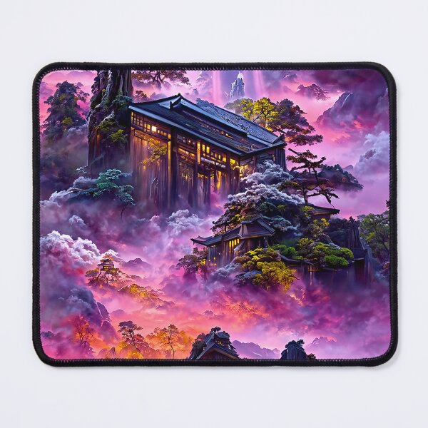 Item preview, japanese temples designed and sold by zar4fussion.