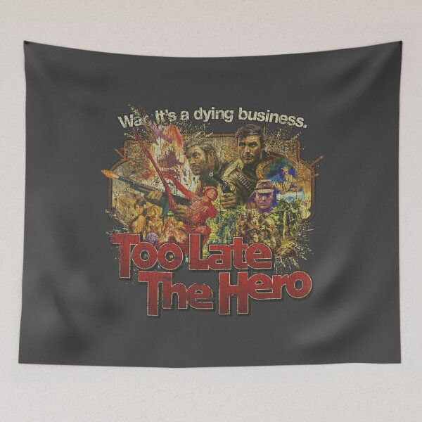 Item preview, Too Late the Hero 1970 designed and sold by AstroZombie6669.