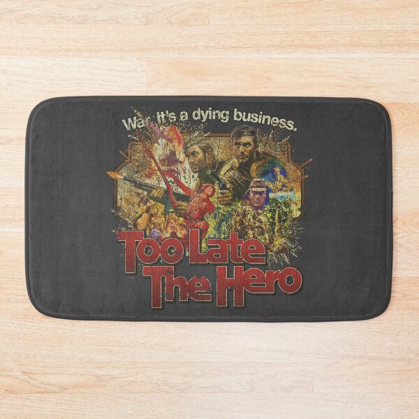 Item preview, Too Late the Hero 1970 designed and sold by AstroZombie6669.