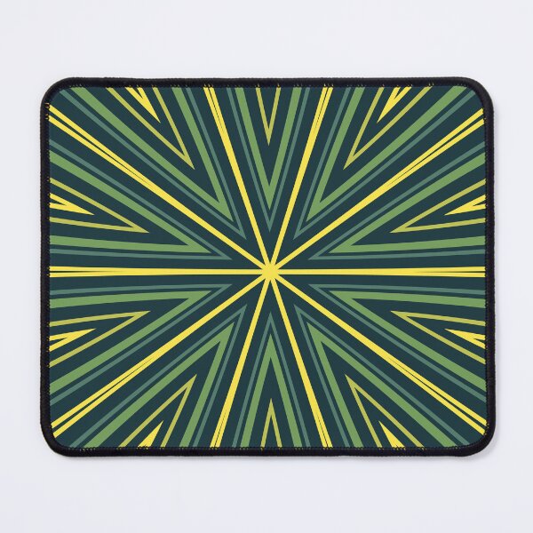 Item preview, Barcode Sunburst Square (Yellow Green) designed and sold by John Uttley.