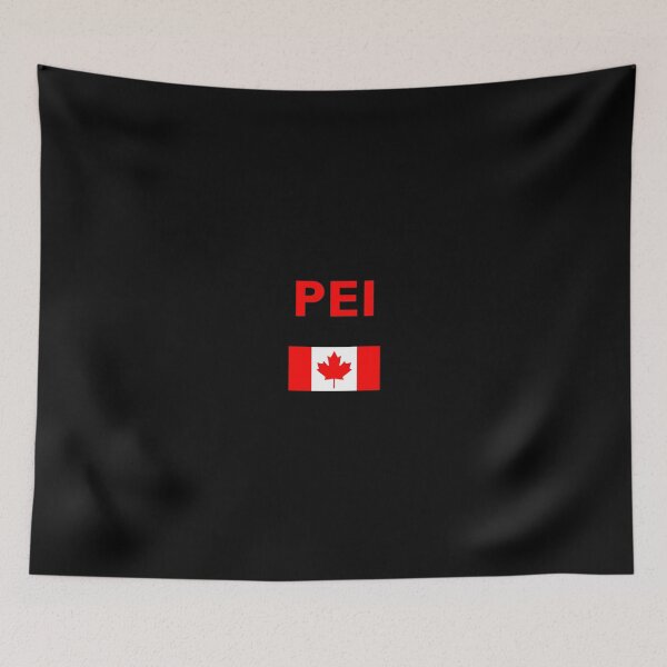 Item preview, PEI Canada Canadian Flag Dark Color designed and sold by TinyStarCanada.