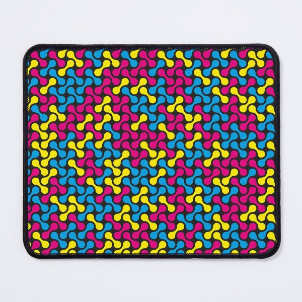 Item preview, CMYK Base Colours Metaball Pattern designed and sold by John Uttley.