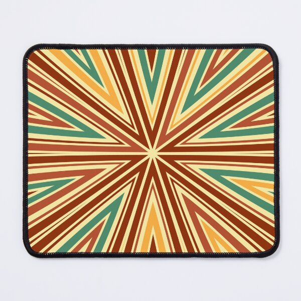 Item preview, Barcode Sunburst Square (Retro Colours) designed and sold by John Uttley.