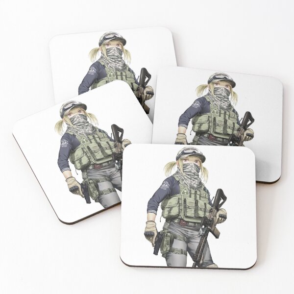 Item preview, Military Anime Girl designed and sold by kittiescuties.
