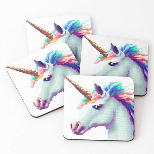 Item preview, Cute unicorn head. designed and sold by Pixelarium.