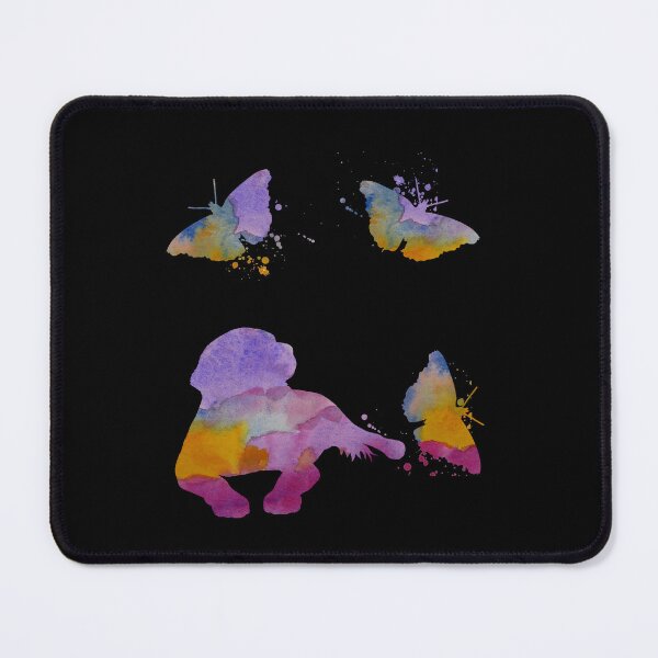 Item preview, Newfoundland Dog Art, Dog Butterfly Art, Dogs And Butterflies designed and sold by BittenByErmines.