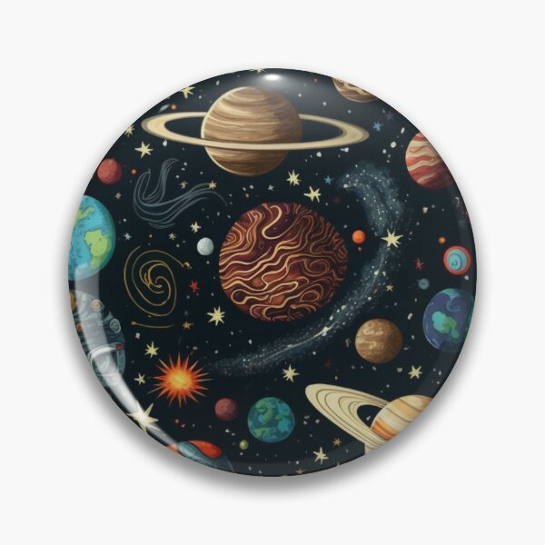 Item preview, Space & Planets designed and sold by BraveFellow.