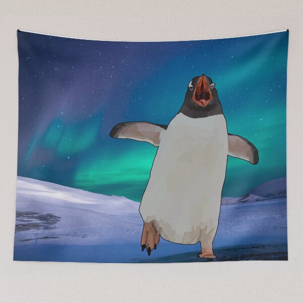 Item preview, Adorable Gentoo Penguin Walking designed and sold by katiebca2.