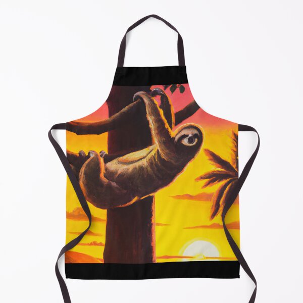 Item preview, A sloth on a tree impressionist style designed and sold by arkantus.
