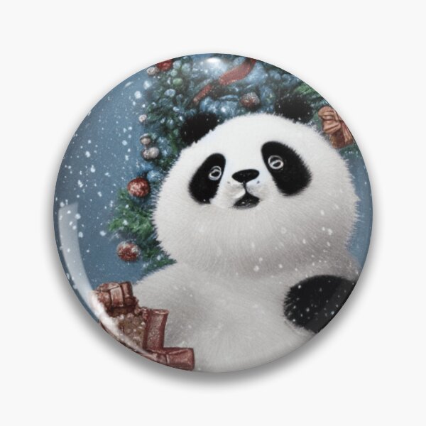Item preview, Don't open until Christmas, Panda 3 designed and sold by i-cottagedesign.