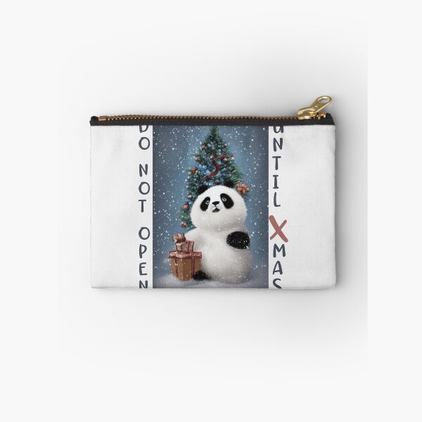 Item preview, Don't open until Christmas, Panda 3 designed and sold by i-cottagedesign.