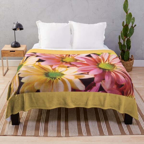 Item preview, Daisies - Fine Art Print - Colorful Floral Art Fun for All -  designed and sold by SkyArt2022.
