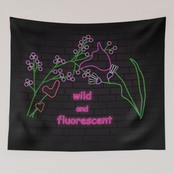Artikelvorschau, wild and fluorescent (Lorde Lyrics) entworfen und verkauft von theArtoflOve.