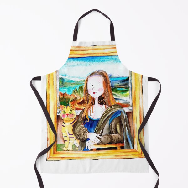 Item preview, Mona Luisa and cat Leo designed and sold by IsabelSalvador.