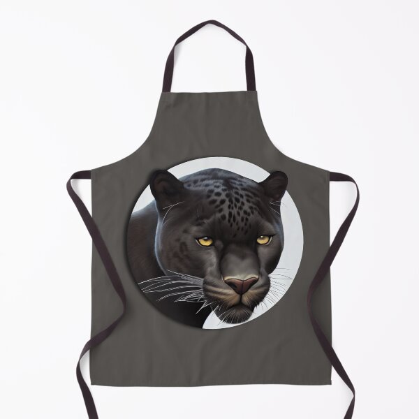 Item preview, Black Panther illustration with shadow for cat lovers designed and sold by KOTOdesign.
