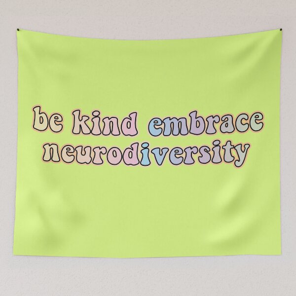 Item preview, be kind embrace neurodiversity designed and sold by retro10.
