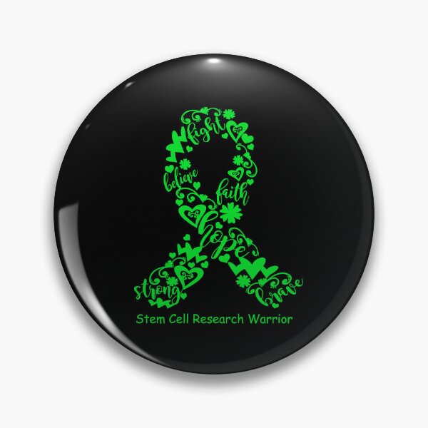 Item preview, Stem Cell Research Warrior - Stem Cell Research Ribbon Strong Hope Believe Fight Faith Brave designed and sold by CansellBar.