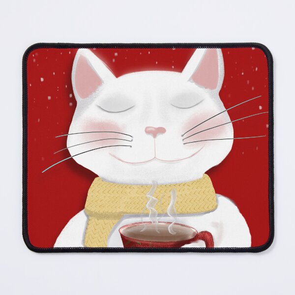 Item preview, Cozy Cocoa Cat designed and sold by Spiced-n-Hoppy.