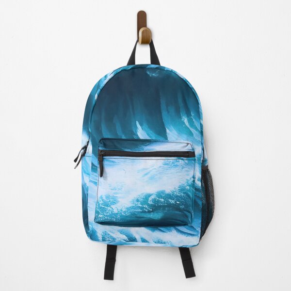 Item preview, Hyperrealistic blue ocean waves designed and sold by Crestern.