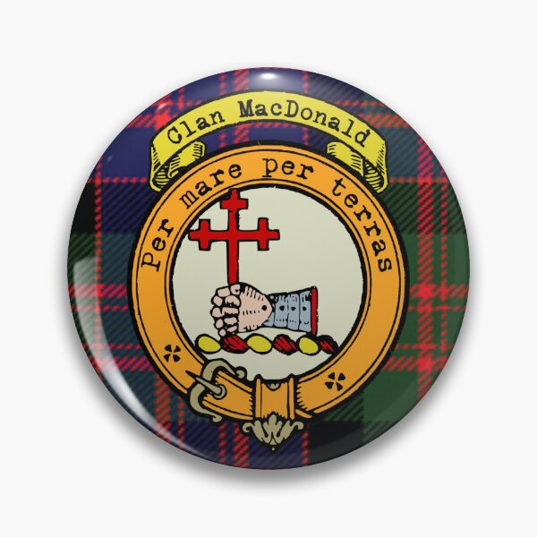 Item preview, MacDonald Scottish Tartan and Crest designed and sold by BagTown Clans.