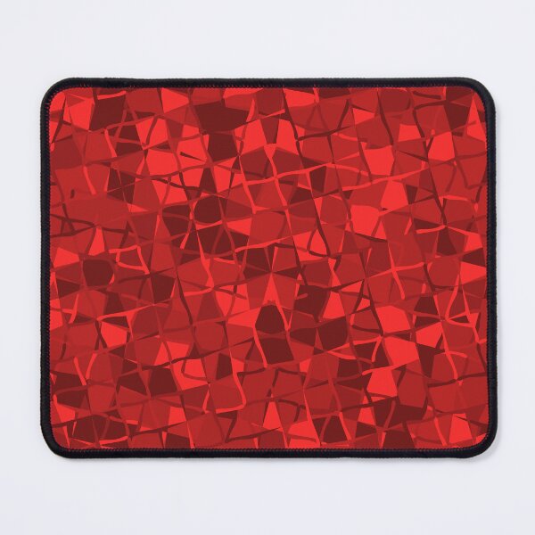Item preview, Grid Square Mosaic Pattern (Red) designed and sold by John Uttley.