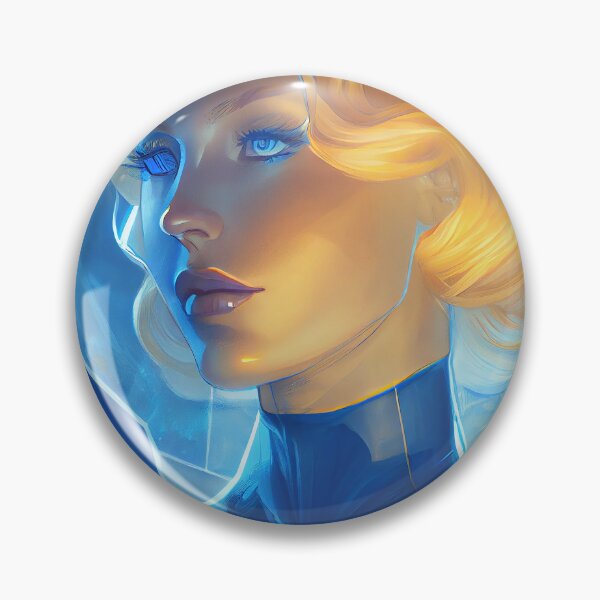 Item preview, Invisible Woman Portrait designed and sold by MadeByHaresShop.